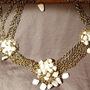 Gold & ivory choker